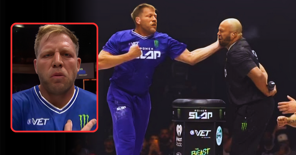 Former WWE Champion Jake Hager Delivers Thunderous KO In Power Slap Debut