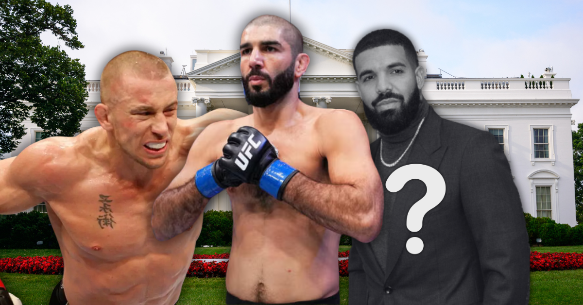 GSP will join Aiemann Zahabi at UFC White House Fight, Drake Still Pending