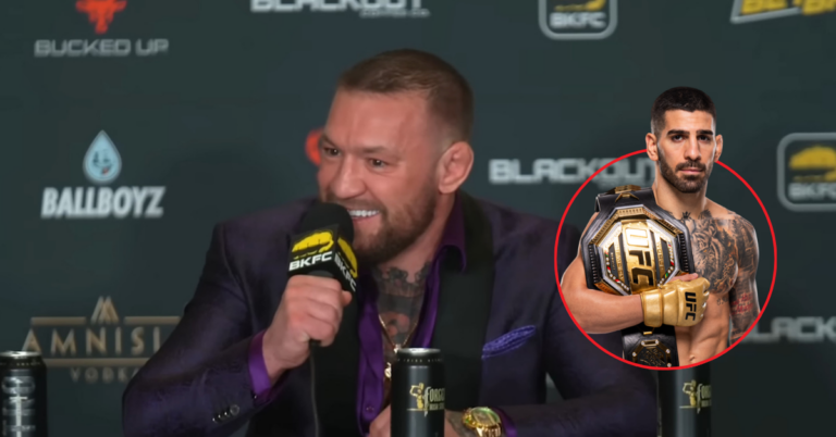 Ilia Topuria gets honest on Conor McGregor matchup: "He’s almost finished."