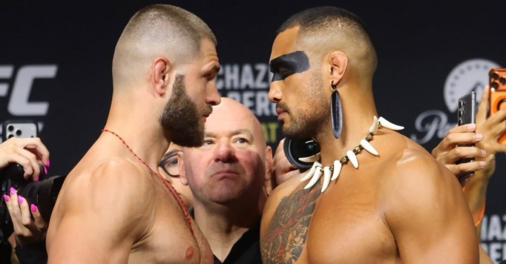 Jiří Procházka claps back at Carlos Ulberg for calling him a pretender after UFC 327 loss.