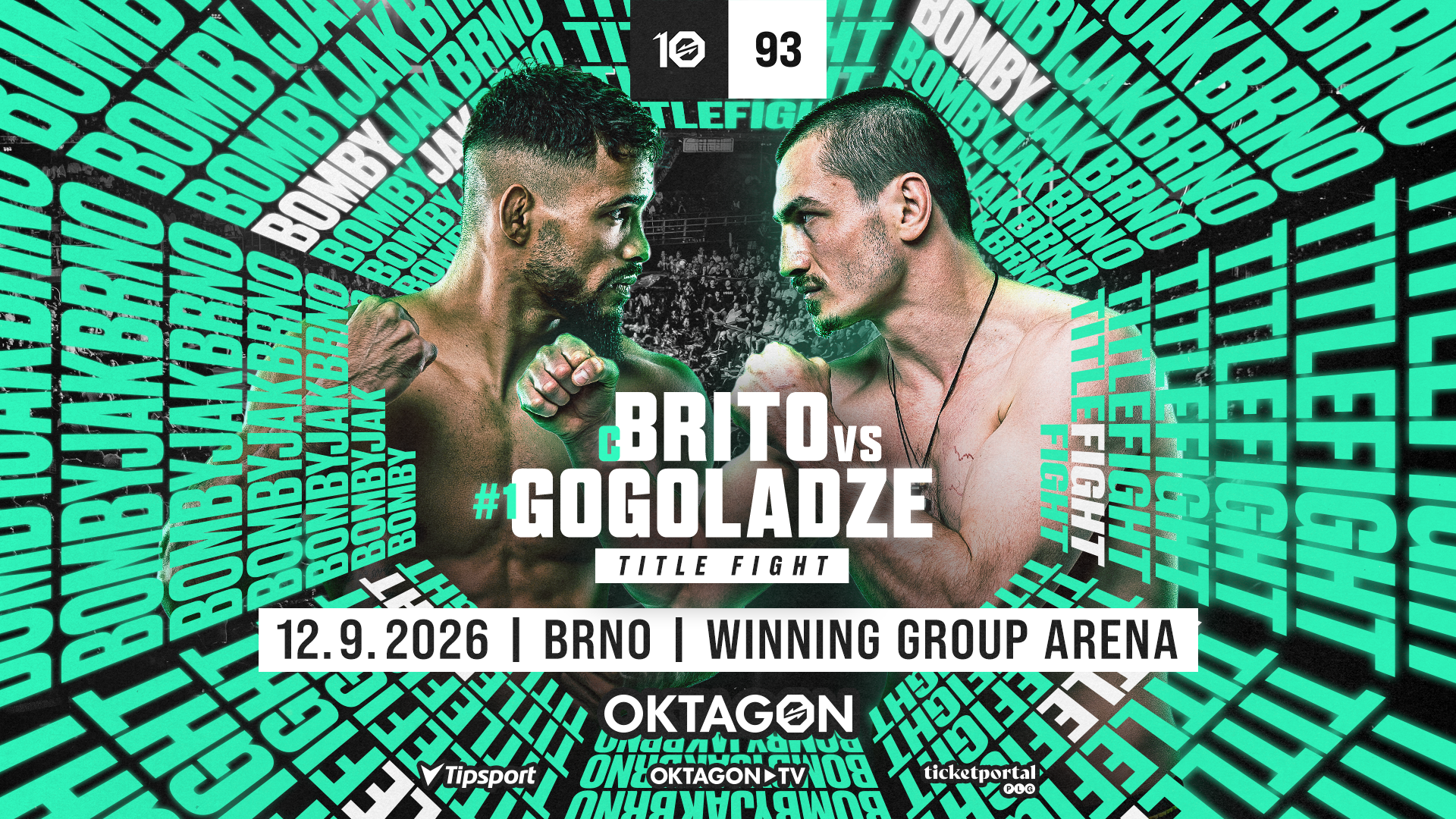 Kaik Brito vs. Amiran Gogoladze set for OKTAGON 93 welterweight title clash