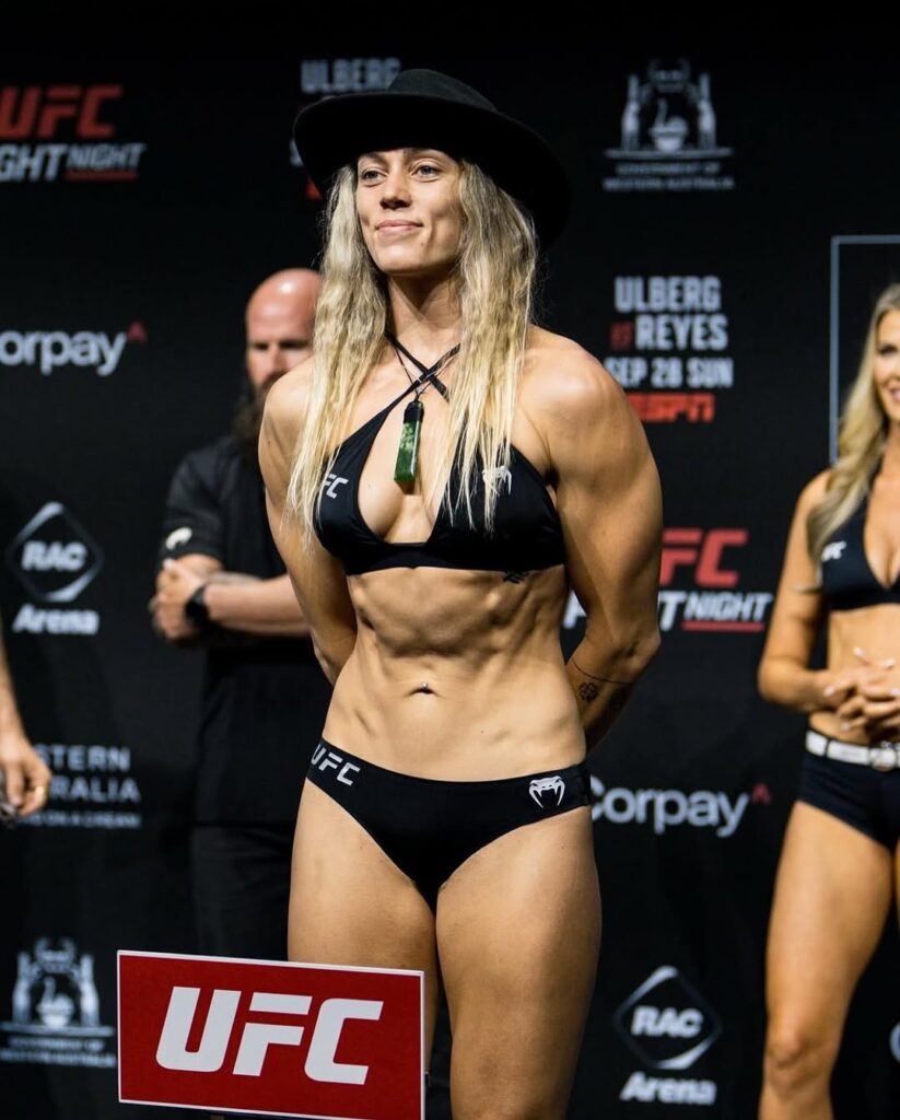 Michelle Montague UFC Weigh Ins