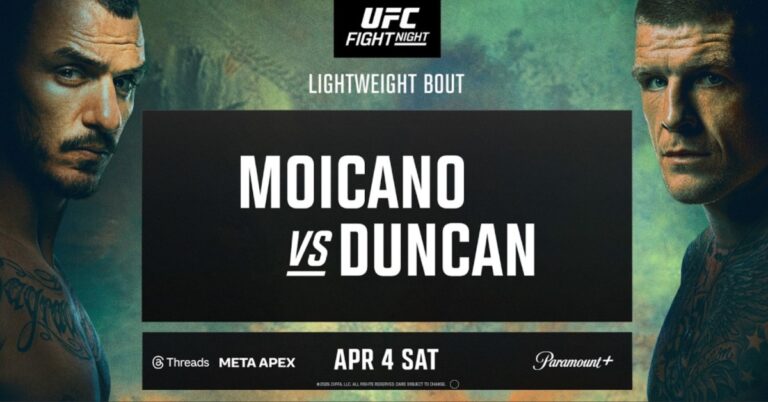 UFC Vegas 115: Moicano vs. Dunan - Prelim Results and Highlights