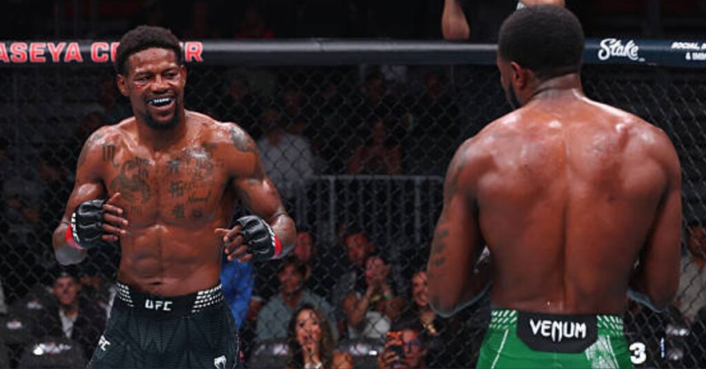 Kevin Holland Invites Randy Brown to 'Play Basketball and Get Soup' Mid-Fight - UFC 327 Highlights