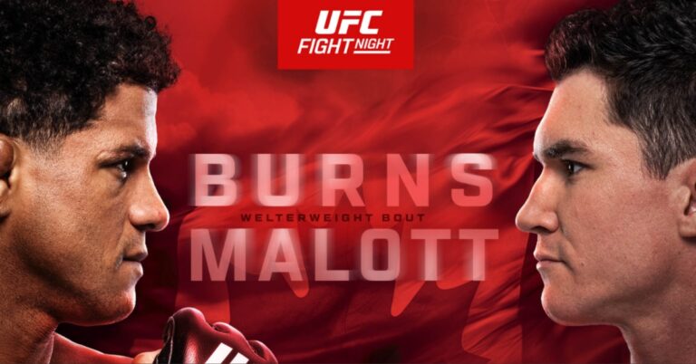 UFC Winnipeg: Burns vs. Malott - Full Results and Highlights