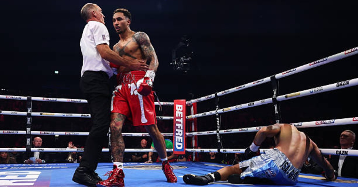 Ben Whittaker Lands Vicious One-Shot KO Against Braian Suarez in Round 1  – DAZN Boxing Highlights