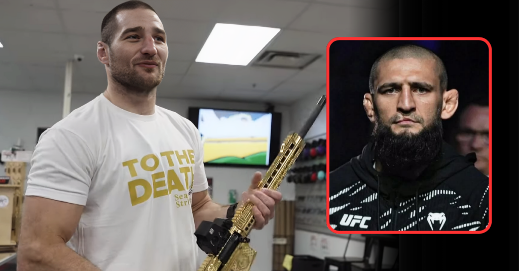 Sean Strickland Warns He’ll “Shoot” Khamzat Chimaev If Jumped Ahead Of UFC 328