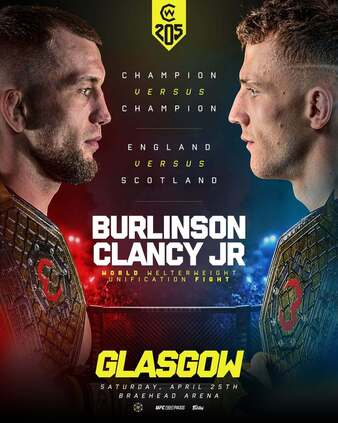 Justin Burlinson vs Sean Clancy Jr: Rising Stars Collide in Colossal Cage Warriors 205 Main Event