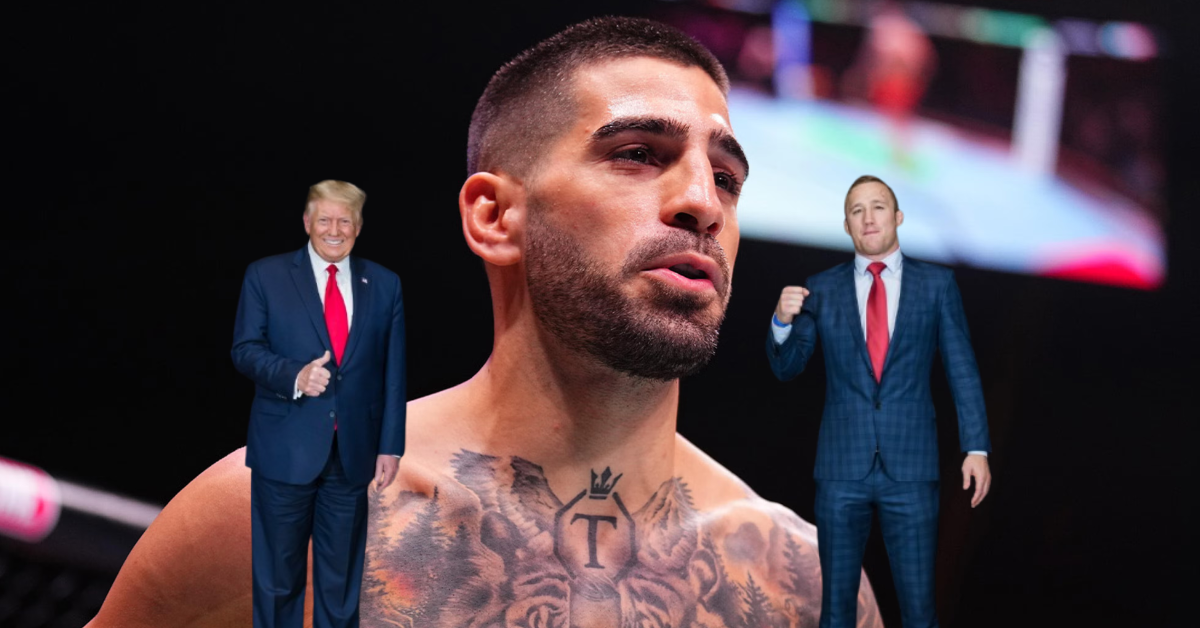 Ilia Topuria Drops Cold Message for Justin Gaethje and Advice for Donald Trump