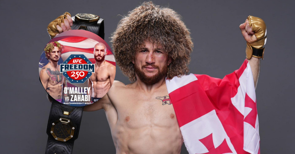 Merab Dvalishvili, Sean O'Malley, Aiemann Zahabi