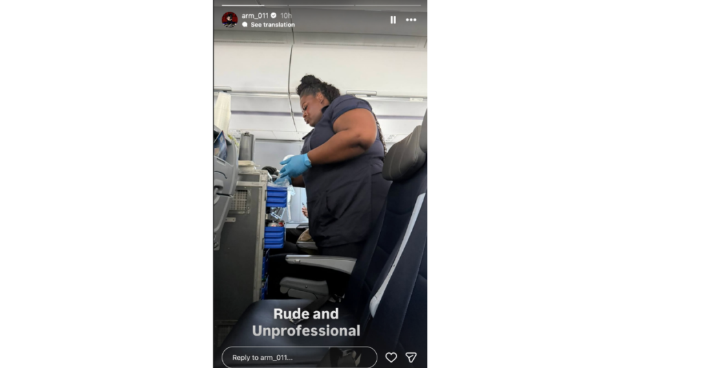 Arman Tsarukyan's Instagram story.