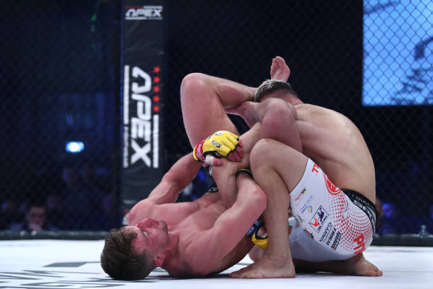 Justin Burlinson at Cage Warriors 135