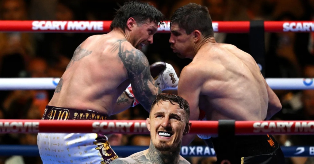 Tom Aspinall, Oleksandr Usyk, Rico Verhoeven