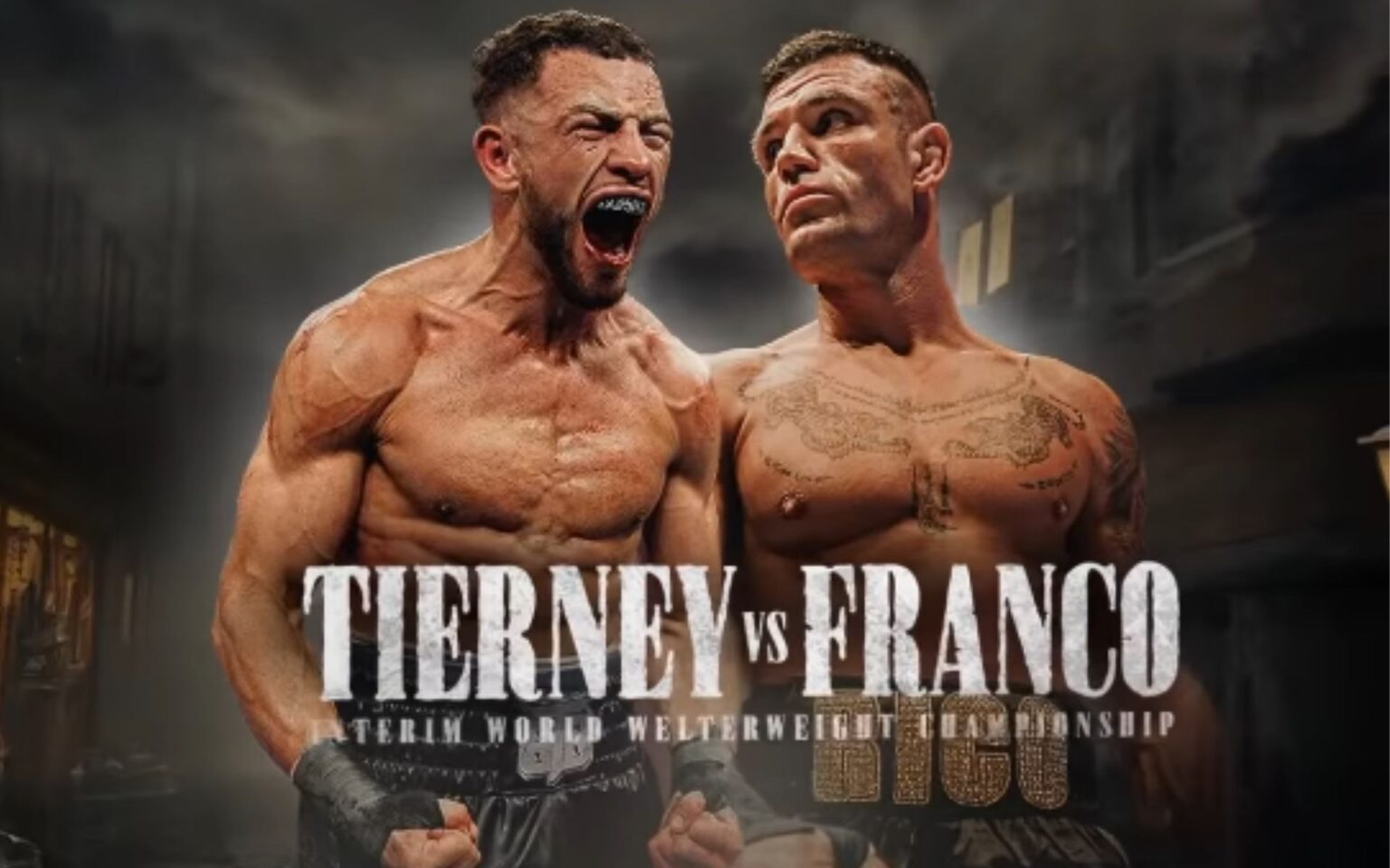 BKFC 90 Poster featuring Rico Franco and Connor Tierney