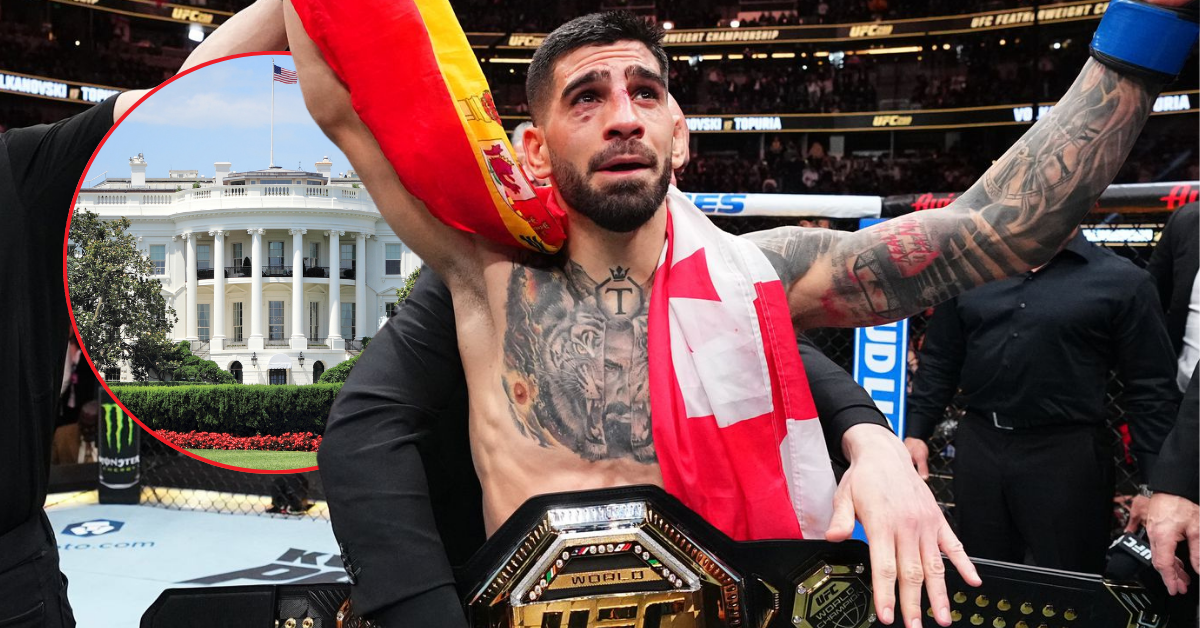 Ilia Topuria Insists White House Fight is Not Political: “Just Doing My Job.”