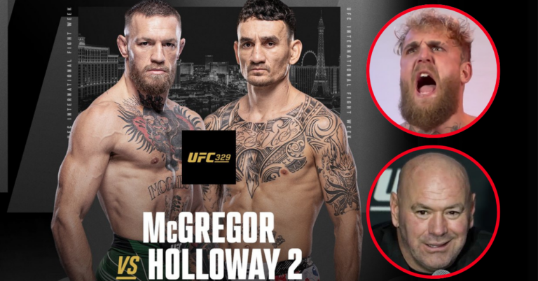 Jake Paul Blasts Dana White Announcing Conor McGregor's UFC 329 Return During Rival MVP MMA Event