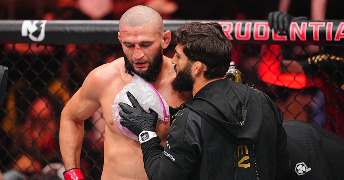 Khamzat Chimaev Gets Surprise Offer From GSP’s Coach After Strickland Loss: "This Will Never Happen Again"