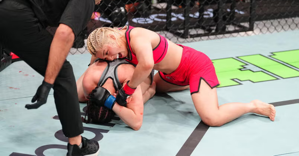 Machi Fukuda Dominates Anelya Toktogonova to Reach Road To UFC Season 5 Semifinals