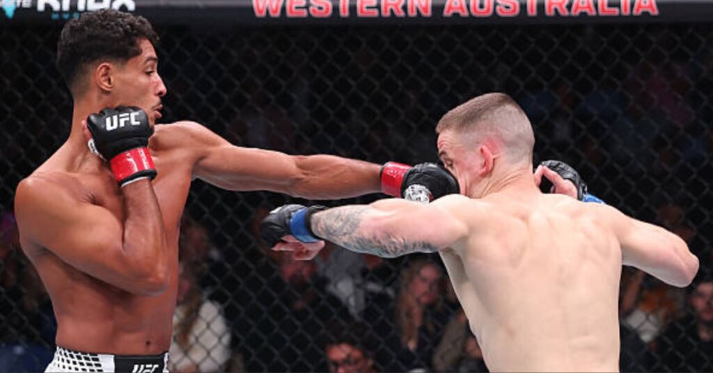 Marwan Rahiki Stays Undefeated with Vicious First-Round KO of Ollie Schmid - UFC Perth Highlights