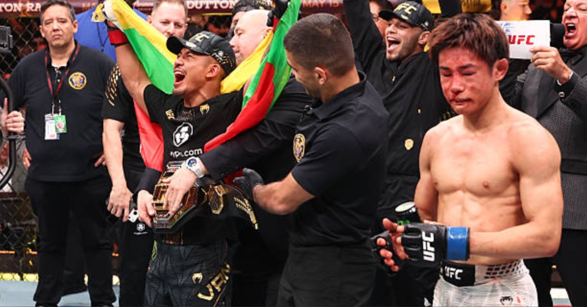 Joshua Van Stops Tatsuro Taira with Brutal KO to Retain Flyweight Title - UFC 328 Highlights