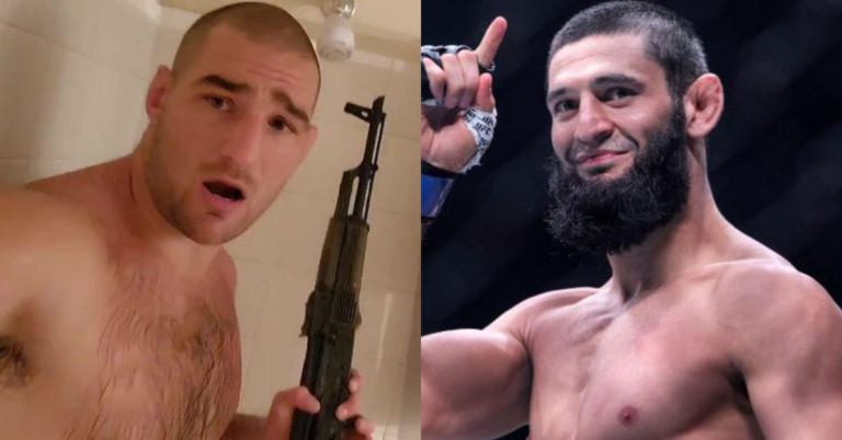 UFC Veteran Questions If Sean Strickland's Gun Threat to Khamzat Chimaev Went Too Far for UFC 328 Promotion