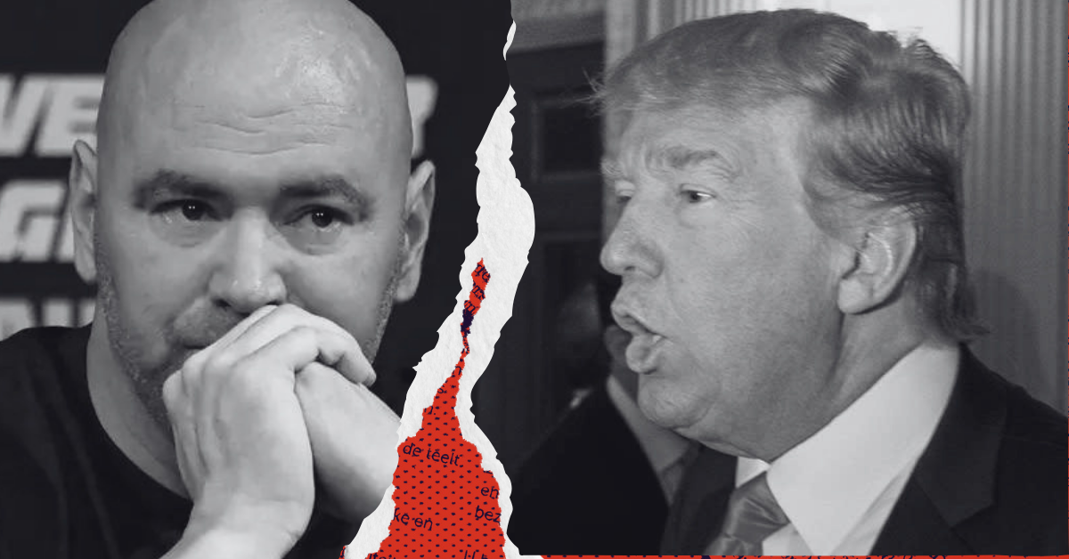 Dana White Has Been Lying About Donald Trump for a Decade