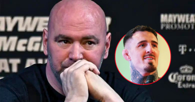 Dana White Refuses to Talk Tom Aspinall as Heavyweight Rift Deepens