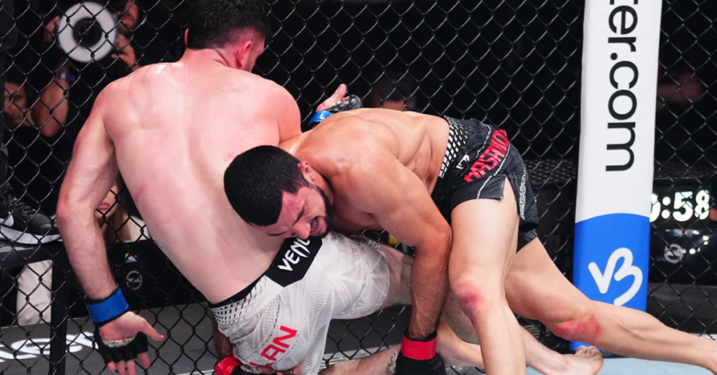 Farman Hasanov Grinds Out Eric Nolan To Remain Undefeated At UFC Baku
