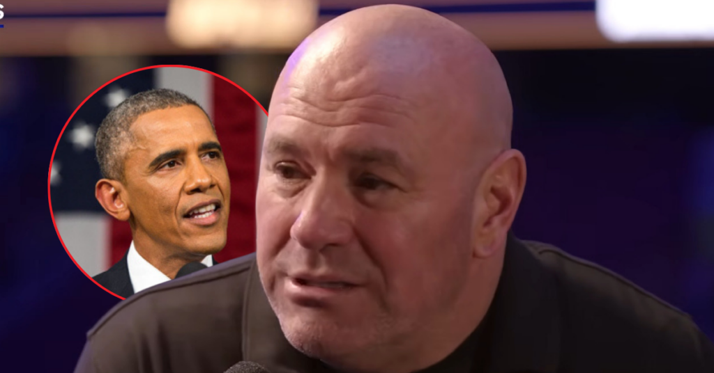 "That Was Disgusting" Dana White Rebukes Josh Hokit, Praises Barack Obama
