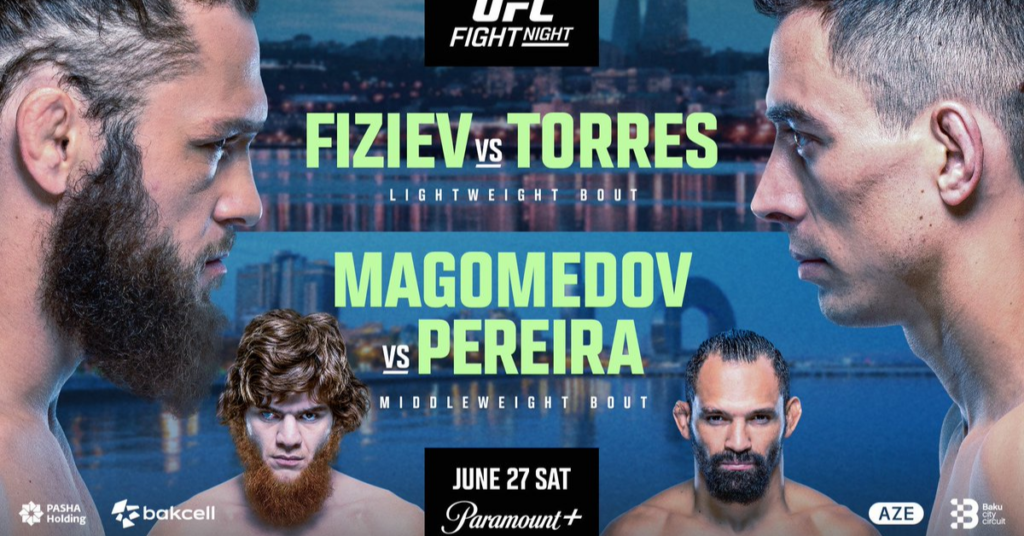 UFC Baku: Rafael Fiziev vs. Manuel Torres full results and highlights