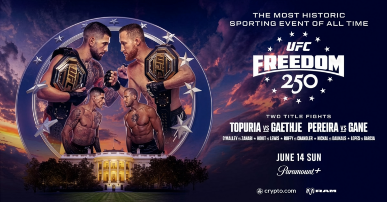 UFC Freedom 250: Ilia Topuria vs. Justin Gaethje walkout songs
