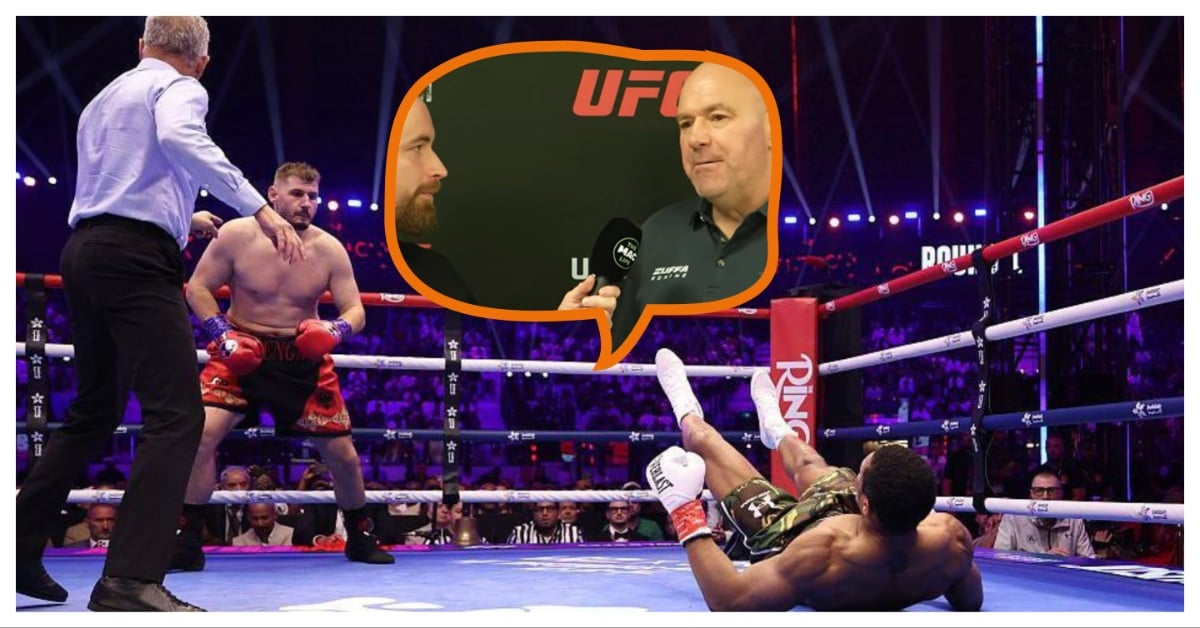 Dana White Anthony Joshua Kristian Prenga