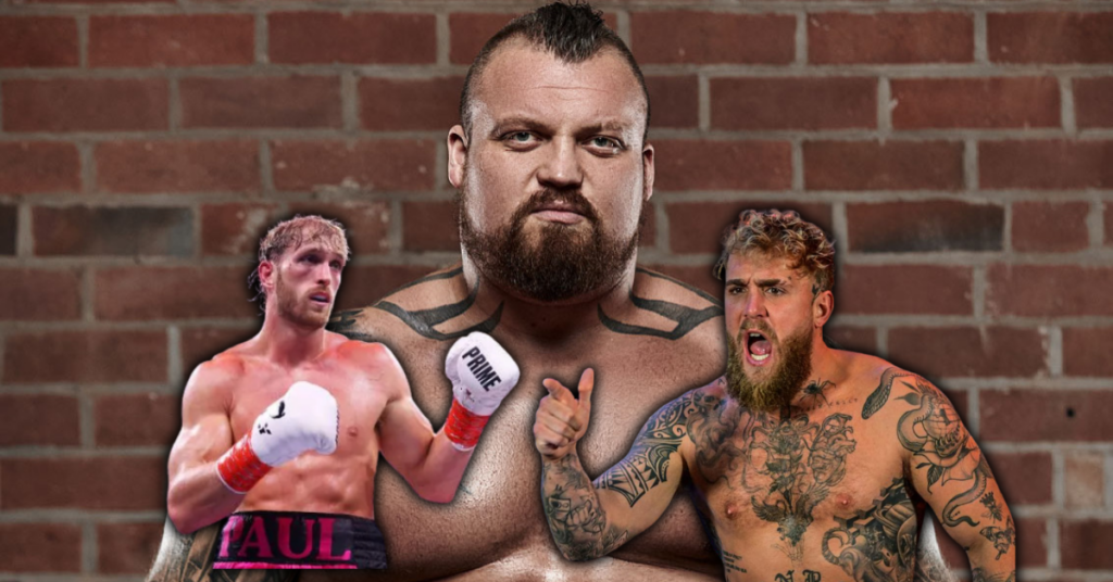 Eddie Hall Says He’d "F**k Up" Both Paul Brothers in One Cage Fight