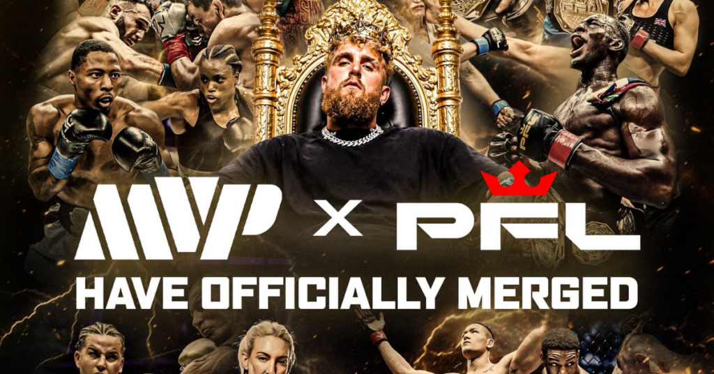 Jake Paul’s MVP Merges With PFL as MMA Rebrand Confirmed
