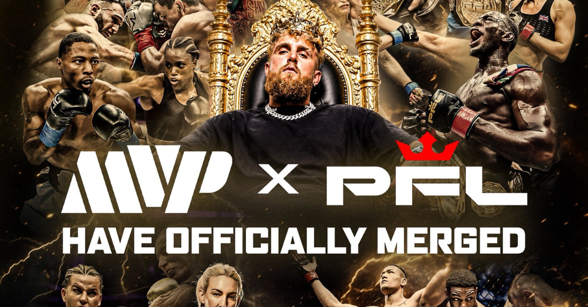 Jake Paul’s MVP Merges With PFL as MMA Rebrand Confirmed