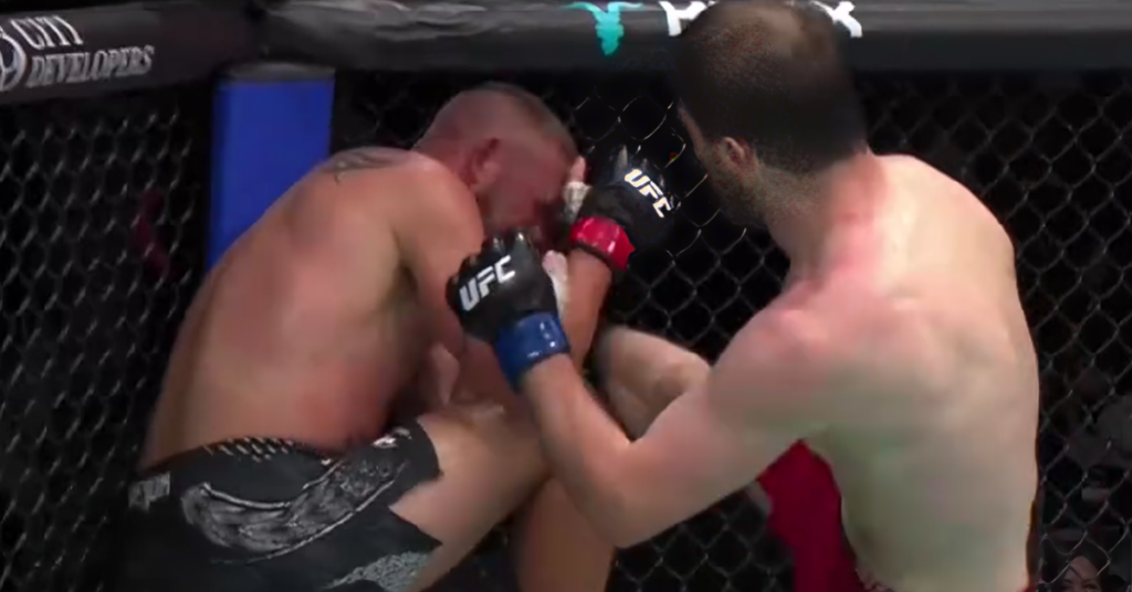 Muhammad Saidov Crushes Dustin Jacoby in Stunning UFC Debut at UFC Abu Dhabi