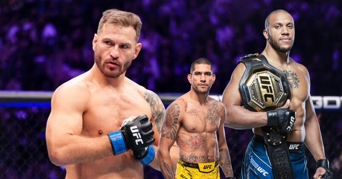 Alex Pereira, Ciryl Gane, Stipe Miocic