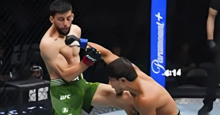 Ramazan Temirov Sleeps Steve Erceg In Round 1 With Devastating Right Hand In UFC Abu Dhabi Co-Main Event