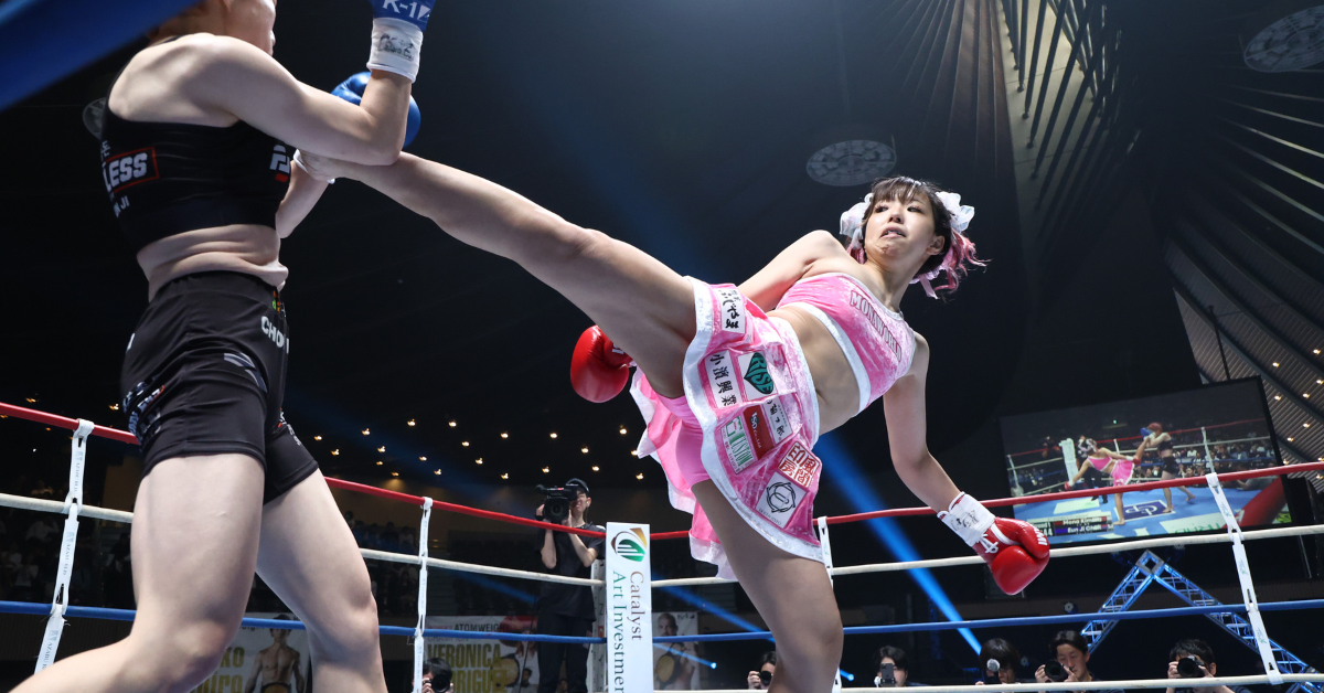 "Real-Life Chun-Li" Mona Kimura Returns Against 2021 Savate World Champion Marine Nicol at K-1 DONTAKU