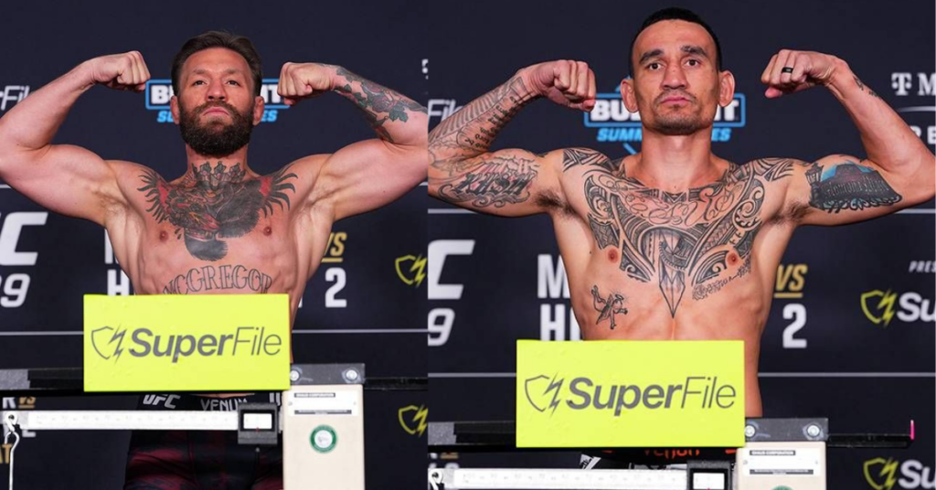 Conor McGregor, Max Holloway 