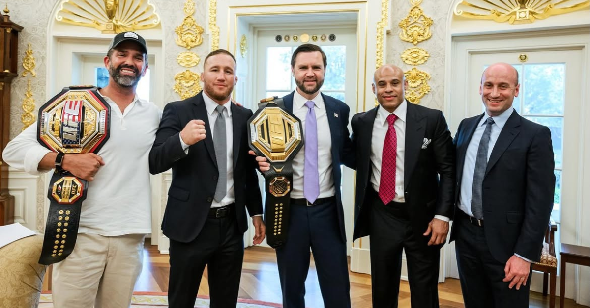 JD Vance, Justin Gaethje