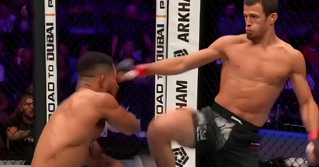 Usman Nurmagomedov Flattens Archie Colgan With Brutal Head Kick To Stay Unbeaten At PFL New York