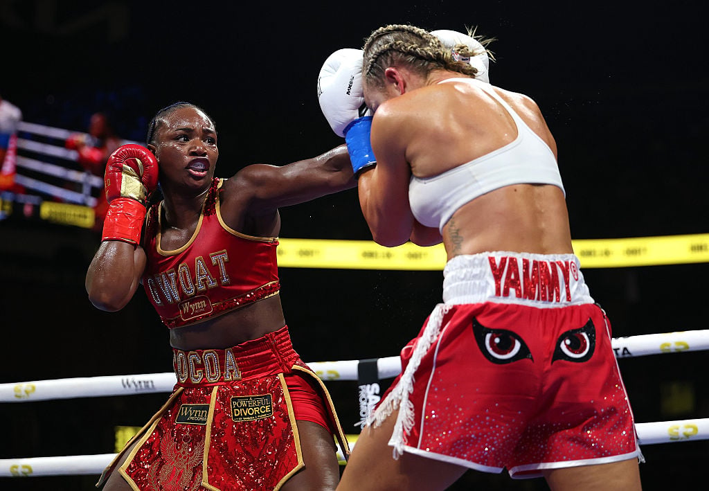 Watch: Claressa Shields Stops Kaye Scott To Regain Multiple Titles