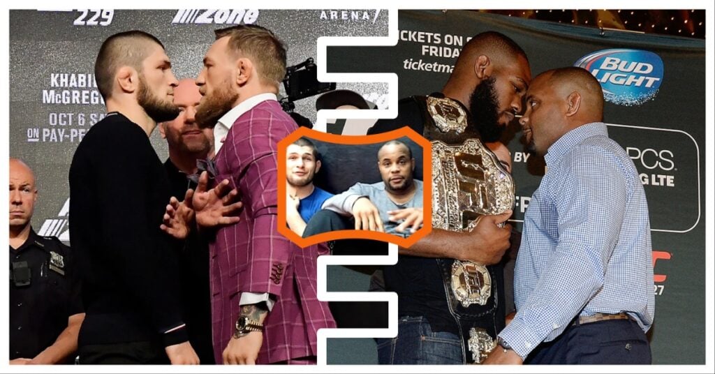 Daniel Cormier Conor McGregor Jon Jones Khabib Nurmagomedov Rivalry