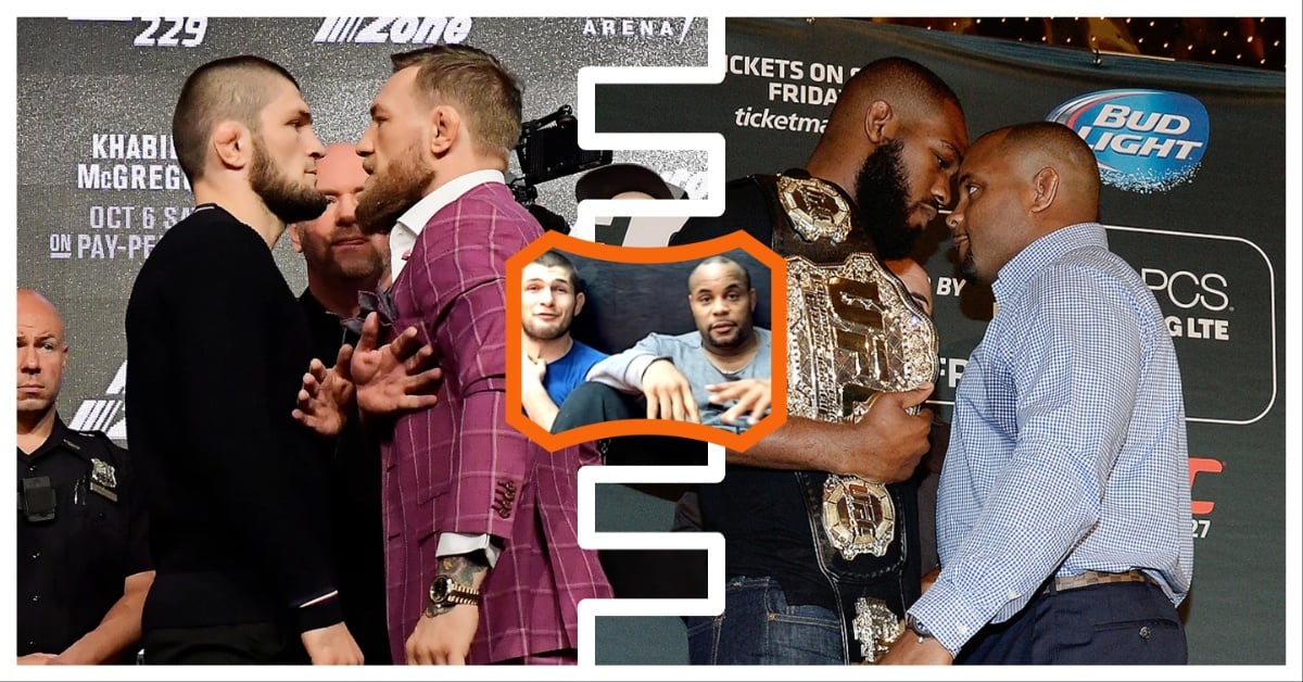 “Khabib Would Want To Wring His Neck” – Daniel Cormier Explains Why Jon Jones Rivalry Never Soured His Team As Conor McGregor’s Did