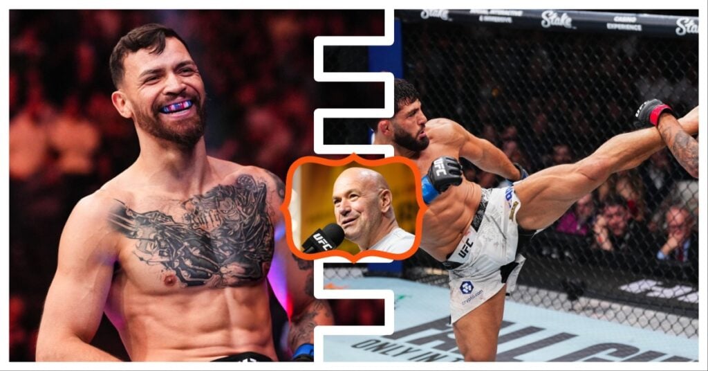 Mauricio Ruffy Charles Oliveira Dana White UFC 331 Arman Tsarukyan