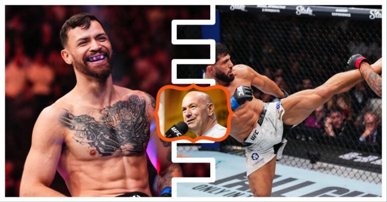 Mauricio Ruffy Charles Oliveira Dana White UFC 331 Arman Tsarukyan