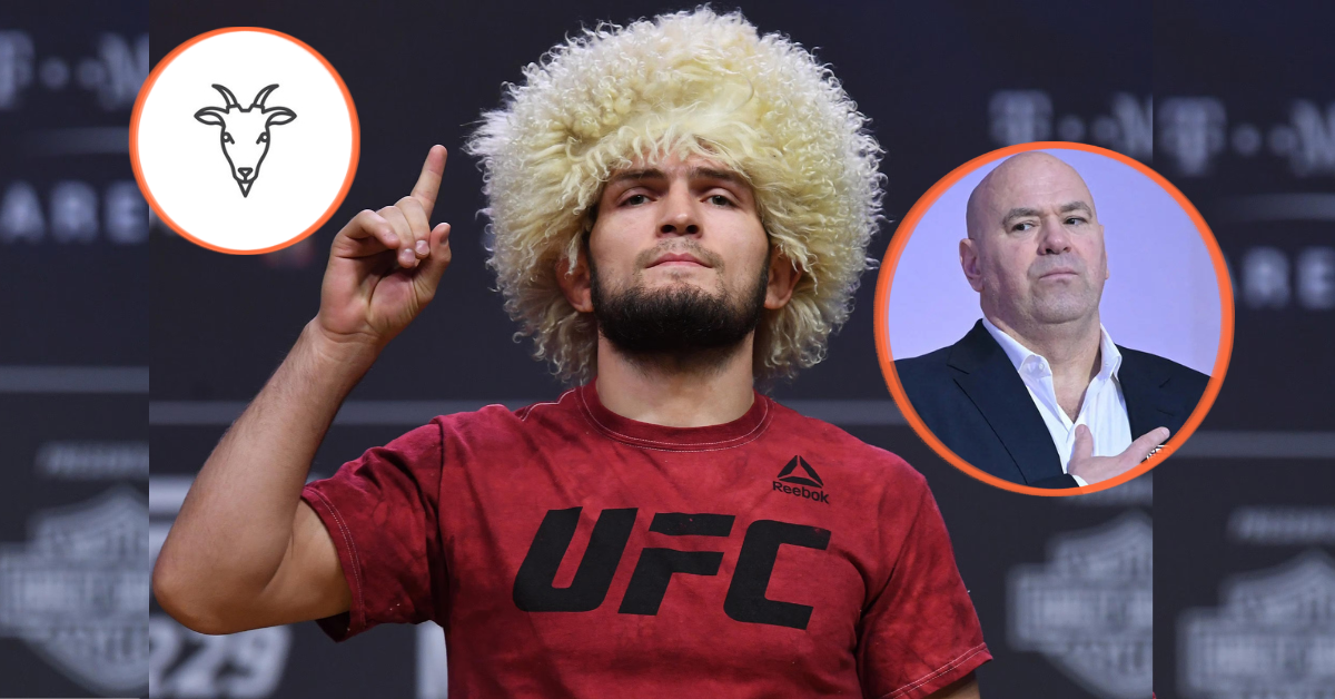 Dana White Explains Why Khabib Nurmagomedov Isn’t Quite The GOAT