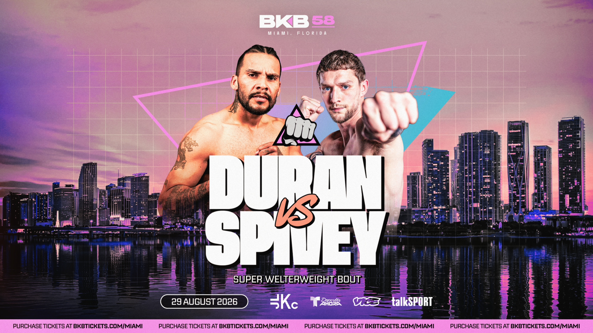 Roberto Duran Jr. Looks to Build His Own Legacy in BKB 58 Miami Clash