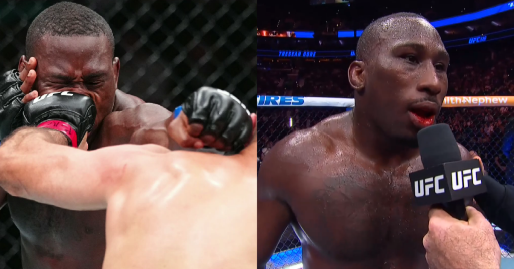 Tresean Gore Beats Vicente Luque At UFC 330 After Brutal Fight Leaves Him Missing Teeth